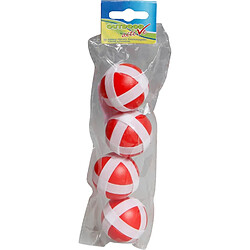 Vedes 74607756 - Outdoor Active Cible de fléchettes d'extérieur en velcro avec 4 boules 