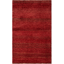 Vidal Tapis de laine 152x93 rouge Juma