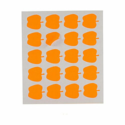 Avis Pincello Étiquettes adhésives Pomme 22 x 49 mm (12 Unités)