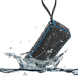 Wewoo Enceinte Bluetooth étanche Portable Haut-Parleur Super Bass Stéréo Haut-parleurs Sans Fil Support IP66 Imperméable De Charge De Mains Libres TF