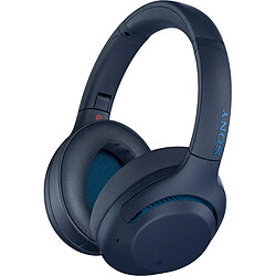 Sony WH-XB900NL - Bleu Casque à réduction de bruit - Bluetooth - NFC - Charge rapide - Compatible avec Amazon Alexa et Google Assistant