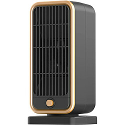 Vendos85 Mini Radiateur Céramique PTC 500W noir 