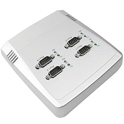 AnyPlaceUSB-COM Convertisseur USB vers 4 x RS232 Port série RS232 vers 1 port USB