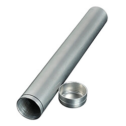 Tube de cigare de voyage en aluminium Classique Aluminium Voyage Tube de Cigare Humitideur Porte-Cigares Étui à Cigare