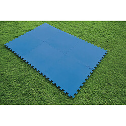 Tapis de Sol en Mousse Protecteur Dalles Bestway 50x50 cm Bleu