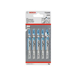 Lames de scie sauteuse Bosch T 118 B Basic for Metal