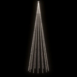 Avis vidaXL Sapin de Noël avec piquet 1134 LED Blanc froid 800 cm