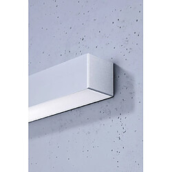 Avis Luminaire Center Plafonnier en verre Pinne Verre,acier Gris 11 Cm