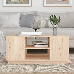 Avis Maison Chic Table basse,Table Console Table d'appoint, Table pour salon 90x49x40,5 cm Bois massif de pin -MN16370