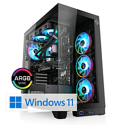 CSL-Computer Gaming PC M10720H PC Gaming CSL M10720H, AMD Ryzen 7 7700 (8x 3800 MHz), GeForce RTX 4060 Ti, 32 Go DDR5 RAM, M.2 SSD 2000 Go, Windows 11 Famille