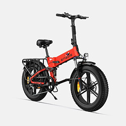 Vélo électrique pliable tout suspendu ENGWE Engine X 250 W 48 V 13Ah 25 km/h - Rouge