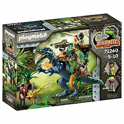 Playmobil® Spinosaure et Combattant Playmobil Dino Rise 71260