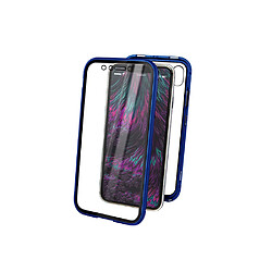 MOOOV Coque rigide Ultimate 360° magnétique pour iphone XR - bleue