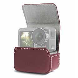 Wewoo Coque Boîte de transport étanche avec mini étui en cuir pour Action OSMO / GoPro / / Xiaomi Mi Jia café 