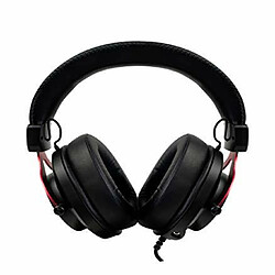 Arozzi Casque Gamer filaire Aria (Noir/Rouge)