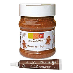 Scrapcooking Mélange pour Pain d'épice + 1 Stylo chocolat