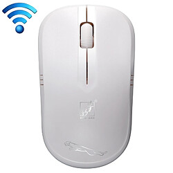 Wewoo Souris sans fil blanc pour Ordinateur Portable, PC, Distance Sans Fil: 30m 2.4GHz 1600 DPI Professionnel Optique Sans Muet Silencieux Mini Sans 