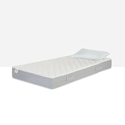 TIME 2 DREAM Matelas simple 80x190 oreiller orthopédique Memory foam Top Soft 