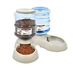 Universal Alimentateur automatique pour animaux de compagnie 3.8L Fontaine à eau de chat de grande capacité Bouteille d'eau pour animaux de compagnie pour chats et chiens Bol d'alimentation Distributeur d'eau | Fournitures d'alimentation et d'arrosage pour chats 