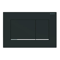 Geberit Plaque de déclenchement Sigma30 noir mat laqué 