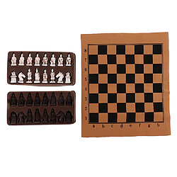 échecs vintage pliant échiquier chinois en terre cuite armée pièces d'échecs s pièces d'échecs de l'armée en terre cuite