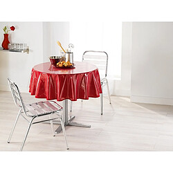 Decorline Nappe cristal ronde - D 140 cm - PVC - Transparent