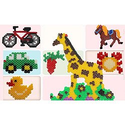 6pcs clair Perler Pergboard correspond à 5mm perle pour bricolage enfants artisanat amour pas cher