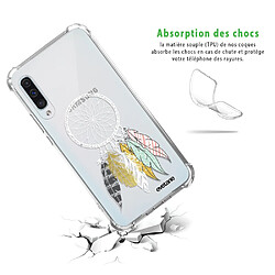 Avis Coque Samsung Galaxy A50 anti-choc souple avec angles renforcés transparente Attrape Rêves Scandinave Evetane