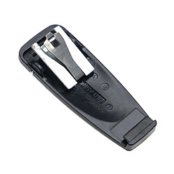 vhbw Clip à ceinture compatible avec Motorola GP240, GP280, GP540, GP580 appareil radio - plastique, noir