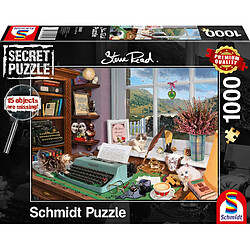 Schmidt Spiele- Other License Secret, au Bureau, Puzzle de 1000 pièces, 59920, Coloré 