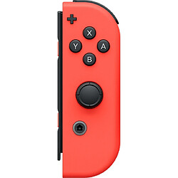 Manette droite sans fil Bluetooth Nintendo Joy Con Rouge néon