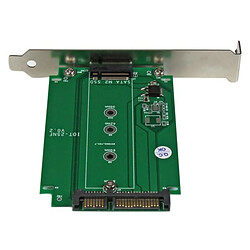 Acheter StarTech.com Adaptateur SSD M.2 NGFF vers SATA - Convertisseur de lecteur à état solide à montage dans slot d'extension