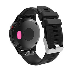 Wewoo Protection écran Smart Watch Port de charge Gel de silice Bouchon anti-poussière Plug Plug antipoussière pour Fenix 5 / 5S / 5X Rose 