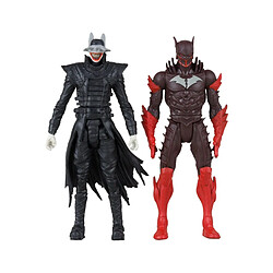 Mc Farlane DC Direct Gaming - Figurines et comic book Batman Who Laughs & Red Death (Dark Nights Metal 1) 8 cm 