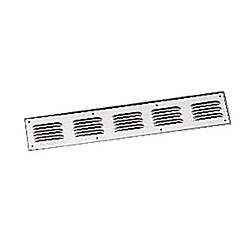 Autogyre Grille de ventilation à persiennes - aluminium anodisé 300 x 300 mm