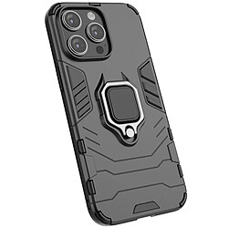 PHONECARE Coque Military Defender 3x1 Anti-Impact pour Apple iPhone 15 Pro Max - Noir