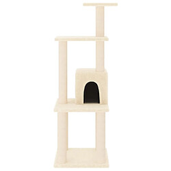 Avis Arbre à chat avec griffoirs,niche pour chat en sisal Crème 105 cm -MN29937