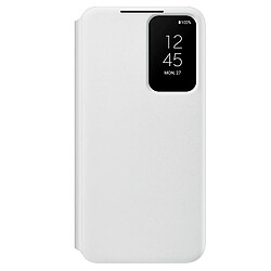 Étui Samsung Galaxy S22 Plus à Fenêtre Smart Clear View Cover Orginal blanc