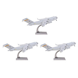 Fighter Jet Toy Diecast Avion Modèle C17 Raptor 3 Pièces 1/200 Modèle Armée Avion Modèle D'hélicoptère C-17 Modèle de Simulation de Décoration Militaire Rétro