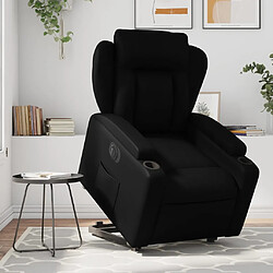 vidaXL Fauteuil inclinable électrique noir similicuir 