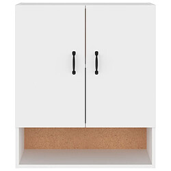 Acheter vidaXL Armoire murale Blanc 60x31x70 cm Bois d'ingénierie