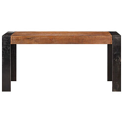 vidaXL Table de salle à manger 160x80x76 cm Bois de manguier solide