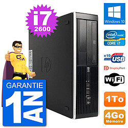 PC HP Compaq Pro 6300 SFF Intel i7-2600 RAM 4Go Disque Dur 1To Windows 10 Wifi · Occasion 