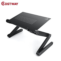 Universal Support d'ordinateur portable Table d'ordinateur Table d'ordinateur Table de pliage Escrititorio Mesa Mesa Mesa Mesa Ordenador Table Pliant Biurko Tafel | Bureaux d'ordinateur portable (Noir)