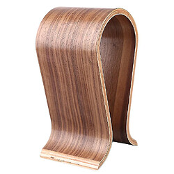 Universal Nouveau support de support d'affichage en bois en bois en U pour le casque universel pas cher