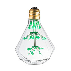 Magneticland Ampoule Lampe E27 LED Déco DIAMANT VERT