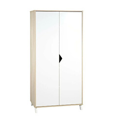 Baby Price Babyprice - SCANDI NATUREL - Armoire 2 Portes