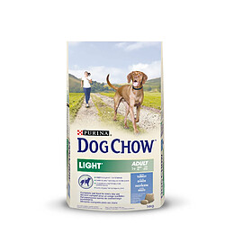 DOG CHOW Croquettes Light - Avec de la dinde - Pour chien adulte - 14 kg 