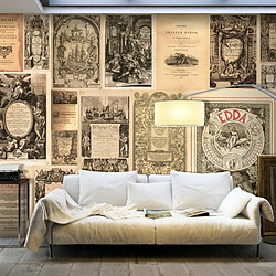 Paris Prix Papier Peint XXL Vintage Books 280x500cm 