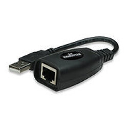 Avis Manhattan 179300 adaptateur et connecteur de câbles USB A / RJ45 Noir